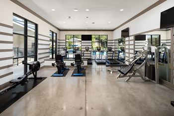 State-of-the-art fitness center